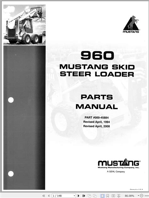 mustang 960 skid steer attachments|mustang skid steer parts catalog.